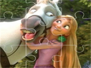 Rapunzel Jigsaw - Play Free Online HTML5 Browser Game on TapToRun