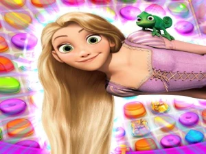 Rapunzel | Tangled Match 3 Puzzle - Play Free Online HTML5 Browser Game on TapToRun