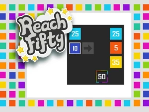 Reach Fifty - Play Free Puzzle Browser Game Online Instantly