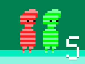 Red and Green 5 - Play Free Online HTML5 Browser Game on TapToRun