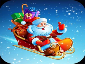 Ride Safely Santa in Ice - Play Free Clicker Browser Game Online Instantly