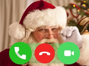 Santa Fake Call - Play Free Girls Browser Game Online Instantly