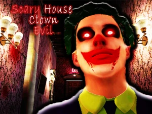 Scary House Clown Evil - Play Free Adventure Browser Game Online Instantly