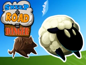 Sheep + road = Danger - Play Free Puzzle Browser Game Online Instantly