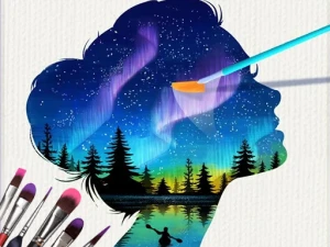 Silhouette Art - Play Free Online HTML5 Browser Game on TapToRun