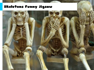 Skeletons Funny Jigsaw - Play Free Puzzle Browser Game Online Instantly
