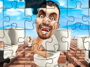 Skibidi Toilet Jigsaw Puzzle 2 - Play Free Puzzle Browser Game Online Instantly