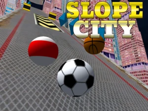Slope City - Play Free Online HTML5 Browser Game on TapToRun