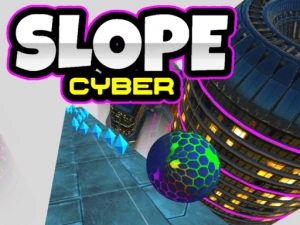 Slope Cyber - Play Free Online HTML5 Browser Game on TapToRun
