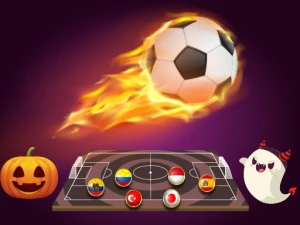 Soccer Caps Halloween - Play Free Sports Browser Game Online Instantly