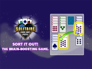 Solitaire Card Sort Puzzle - Play Free Puzzle Browser Game Online Instantly