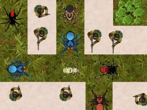 Spider Defense - Play Free Online HTML5 Browser Game on TapToRun
