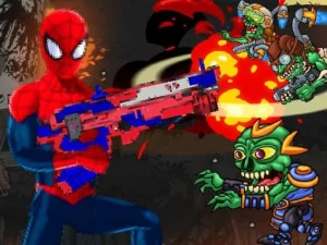 Spiderman Commander - Shooting Game - Play Free Online HTML5 Browser Game on TapToRun