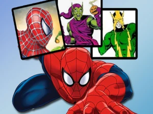 Spiderman Match Cards - Play Free Puzzle Browser Game Online Instantly