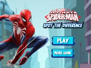 Spiderman Spot The Differences - Puzzle Game - Play Free Online HTML5 Browser Game on TapToRun