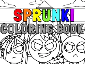 Sprunki Coloring Book game - Play Free Hypercasual Browser Game Online Instantly