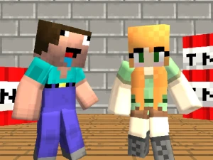 Steve VS Alex - Play Free Action Browser Game Online Instantly