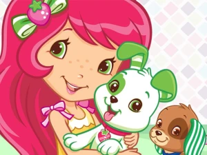 Strawberry Shortcake Puppy Care - Play Free Girls Browser Game Online Instantly