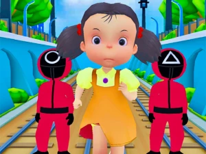Subway Squid Game 3D - Subway Runner - Play Free 3D Browser Game Online Instantly