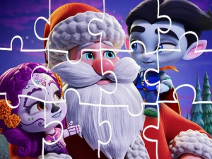 Super Monsters Christmas Jigsaw - Play Free Girls Browser Game Online Instantly