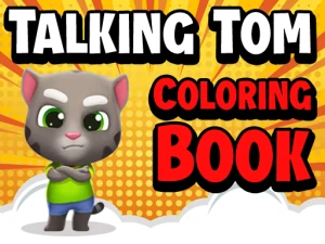 Talking Tom Coloring Books - Play Free Girls Browser Game Online Instantly