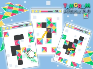 Tangram Puzzle 2.0 - Play Free Puzzle Browser Game Online Instantly