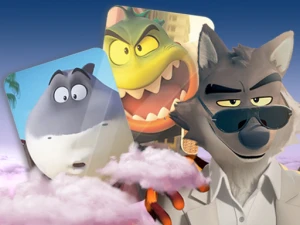 The Bad Guys Card Match - Play Free Puzzle Browser Game Online Instantly