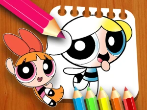 The Powerpuff Girls Coloring Book - Play Free Girls Browser Game Online Instantly