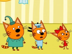 Three Сats Jigsaw Puzzle Collection - Play Free Online HTML5 Browser Game on TapToRun