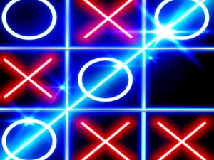 Tic Tac Toe Glow - Play Free Multiplayer Browser Game Online Instantly