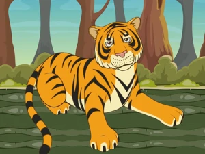 Tiger Jigsaw - Play Free Online HTML5 Browser Game on TapToRun