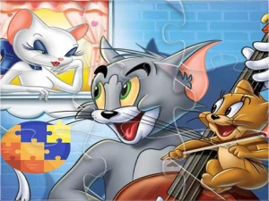 Tom and Jerry Match 3 Puzzle Game - Play Free Online HTML5 Browser Game on TapToRun