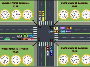 Traffic Control Time - Play Free Online HTML5 Browser Game on TapToRun
