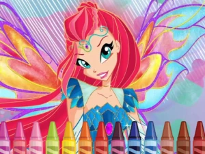 Winx Coloring - Play Free Online HTML5 Browser Game on TapToRun