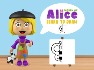 World of Alice Learn to Draw - Play Free Clicker Browser Game Online Instantly