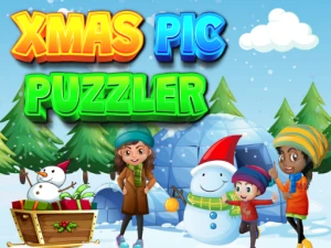 Xmas Pic Puzzler - Play Free Online HTML5 Browser Game on TapToRun