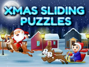 Xmas Sliding Puzzles - Play Free Online HTML5 Browser Game on TapToRun