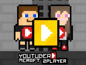 Youtuber Mcraft 2Player - Play Free Arcade Browser Game Online Instantly