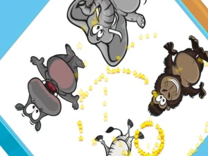 Zoo Zoom Shapes - Play Free Bejeweled Browser Game Online Instantly